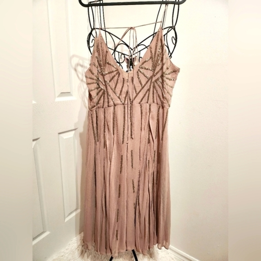 Chiffon midi dress - Picture 2 of 3
